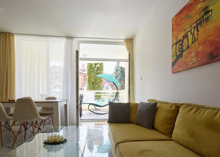 Luxury First Line With Pool By The Sea Apartment Nesebar